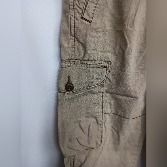 RALPH LAUREN Tan Cargo Pants (#289) - Picture 3 of 7